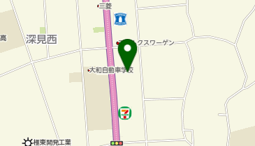 ウエインズトヨタ神奈川株式会社大和深見店の地図画像