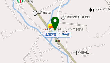 ウエインズトヨタ神奈川株式会社二宮店の地図画像