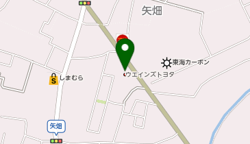 ウエインズトヨタ神奈川株式会社茅ヶ崎中央店の地図画像