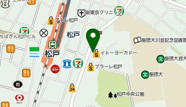 松戸地区タクシー運営委員会の地図画像