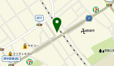 理容室バイソンの地図画像