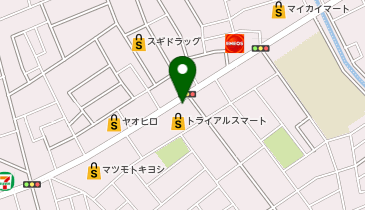 THE・FISHTANAKAトライアル上尾小泉店の地図画像