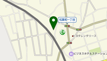 美容室浪漫屋の地図画像