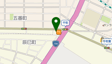 名古屋外語学院千年校の地図画像