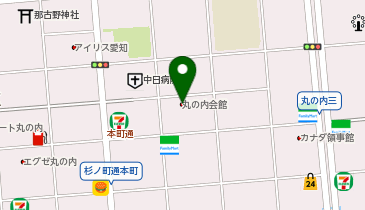 名古屋市役所 財政局 税務部 収納管理・特別徴収事務センター 収納管理の地図画像