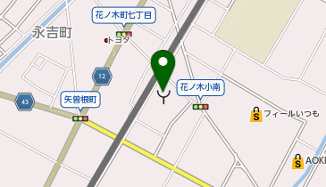 西尾市消防本部 総務課の地図画像