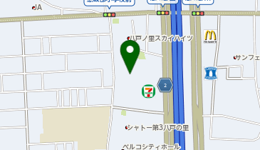 靴のヒラキイオンスタイル東大阪店の地図画像