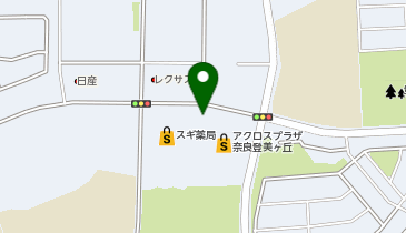 ベストライフアクロスプラザ奈良登美ヶ丘店の地図画像