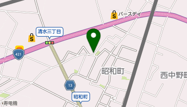 放課後児童クラブ学童みらいっこみつくりの地図画像