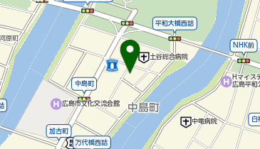調剤薬局マツモトキヨシ広島中島町店の地図画像