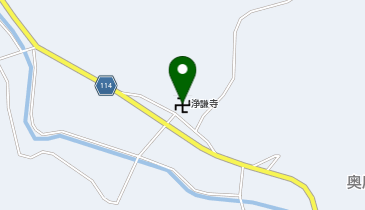 浄謙寺の地図画像