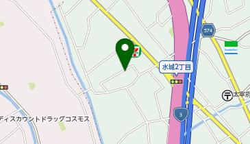 いなほ焼きの地図画像