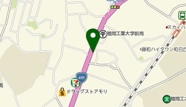 フラワーショップクローバー和白丘店の地図画像