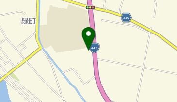 ヘアーサロン大浜の地図画像