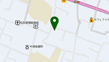 中津卓球ジムの地図画像