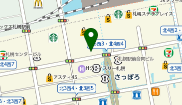 LIB札幌店の地図画像
