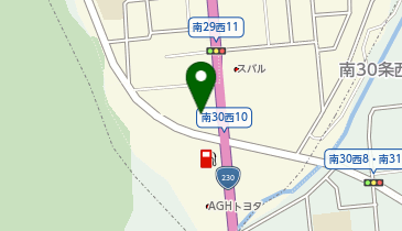 AGHトヨタ札幌株式会社 レクサス藻岩の地図画像