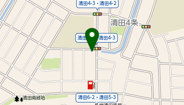 札幌市役所 区役所 清田区役所 清田中央まちづくりセンターの地図画像