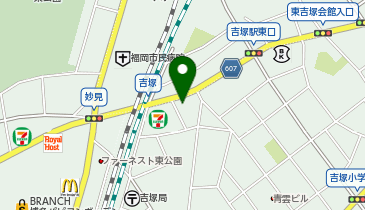 美容室ココパリッシュの地図画像