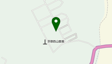 社団法人京都西山霊園案内所の地図画像