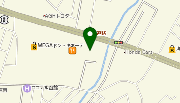 ideal函館店の地図画像