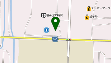 日本調剤岩手医大前薬局の地図画像