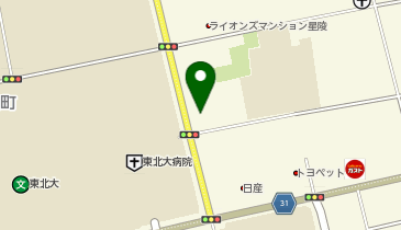 ヘアメイクアルティスタ・ロサの地図画像