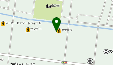 うさちゃんクリーニングヤマザワ吉岡店の地図画像