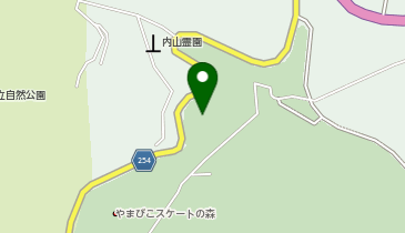 やまびこの森レストランケート(Cate)の地図画像