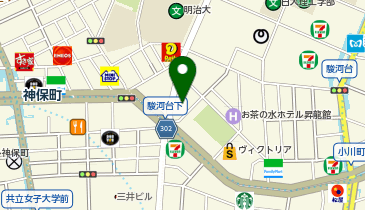 稲垣薬局駿河台店の地図画像