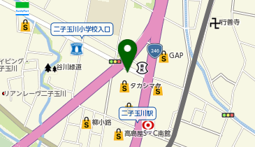 SHIPSKIDS玉川高島屋店の地図画像