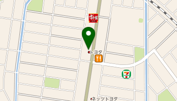 千葉トヨタグループ株式会社流山店の地図画像