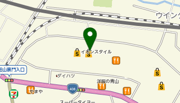 ORIHICAイオンモール成田の地図画像