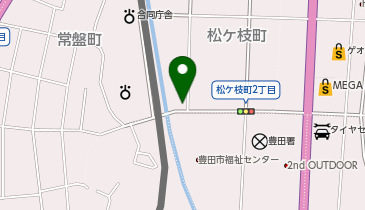 ペットサロンリアン豊田本院の地図画像