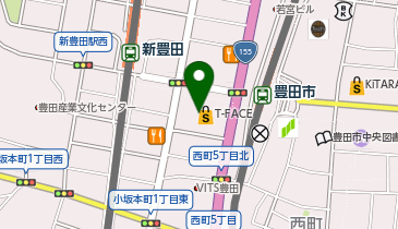 ペットプラザ豊田T-FACE店の地図画像