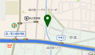 OISIICURRYRESTAURANTの地図画像