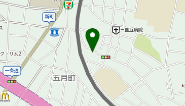 ライフスタイルの地図画像