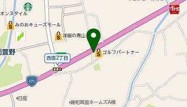 TakePower北大阪の地図画像