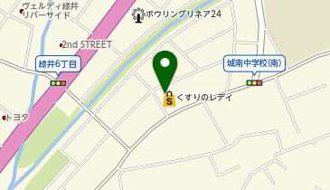 レデイ薬局川内店の地図画像