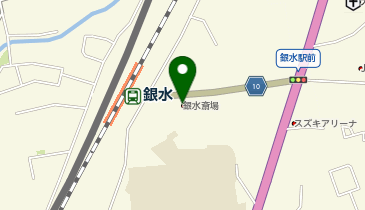 家族葬のこころ銀水斎場の地図画像