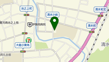 鹿児島市役所こども未来局児童クラブ清水第三児童クラブの地図画像