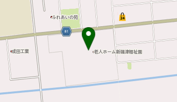 社会福祉法人新篠津福祉会の地図画像
