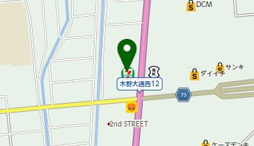 岡書おとふけ木野店の地図画像