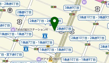 オクノ旭川店 4F セカンドイメージメンズブティックの地図画像