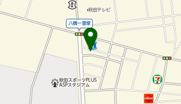 DININGとんまの地図画像