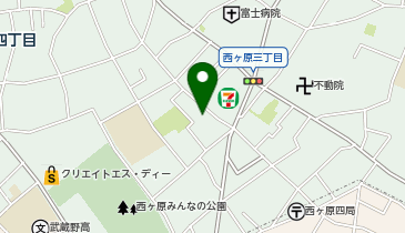 シーズンマート西ケ原店の地図画像