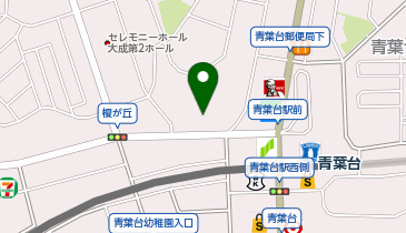 ハンバーグファクトリーの地図画像
