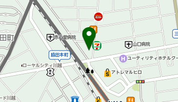 クレーンゲーム専門店GAMEPANIC川越店の地図画像