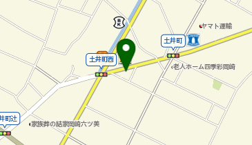 インドレストランナンハウス岡崎土井店の地図画像