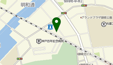 神戸個人タクシー事業協同組合 観光配車の地図画像